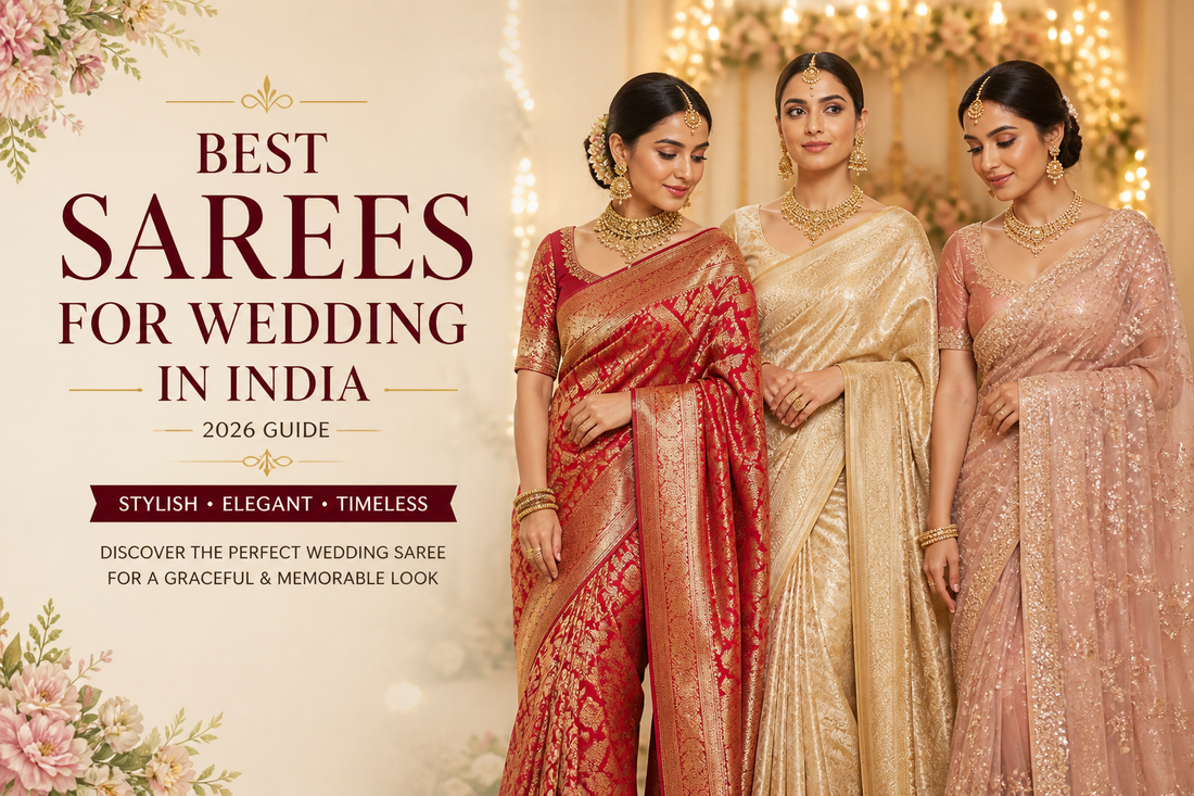 Best Sarees for Wedding in India (2026 Guide)
